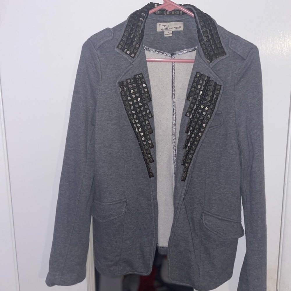 Vintage Havana Studded Cardigan Sweater
